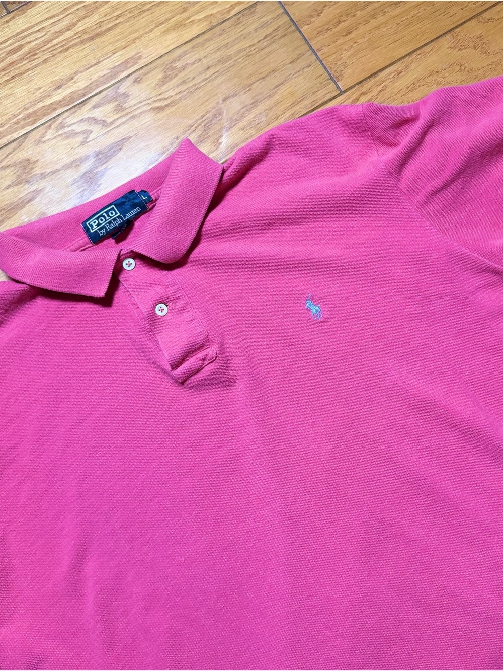 Ralph Lauren Men’s Hot Pink Polo Shirt